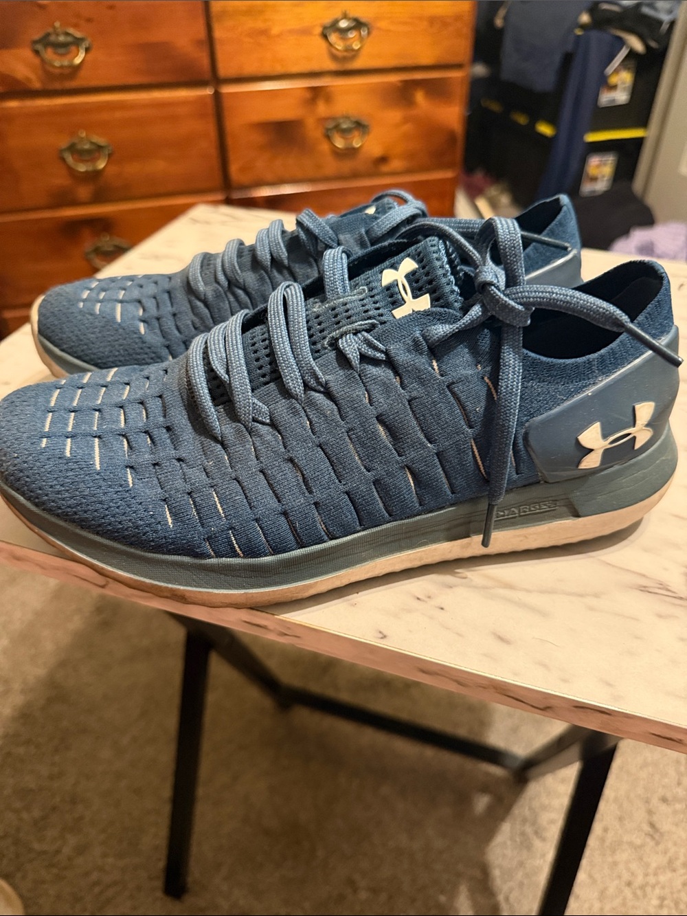 Under Armour Men's Navy Blue Athletic Trainers